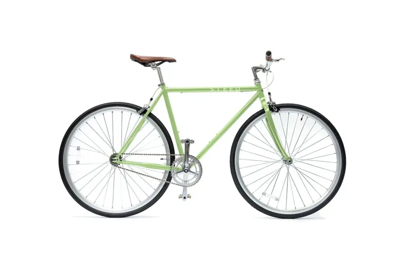 Thoroughbred Single Speed Road Bike Woodland Green